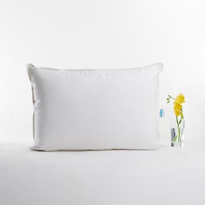 Μαξιλάρι ύπνου Silver, 50x70 cm, Νέο λευκό Γαλλικό Πούπουλο Πάπιας, 60% πούπουλο, Χαμηλό Μαξιλάρι ύπνου Silver, 50x70 cm, Νέο λευκό Γαλλικό Πούπουλο Πάπιας, 60% πούπουλο, Χαμηλό