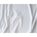 King Size κατωσέντονο από 100% βαμβακερό σατέν, Λευκό, Premium Hotel, 240 κλωστές, 280x280 cm ή 300x280 cm 1